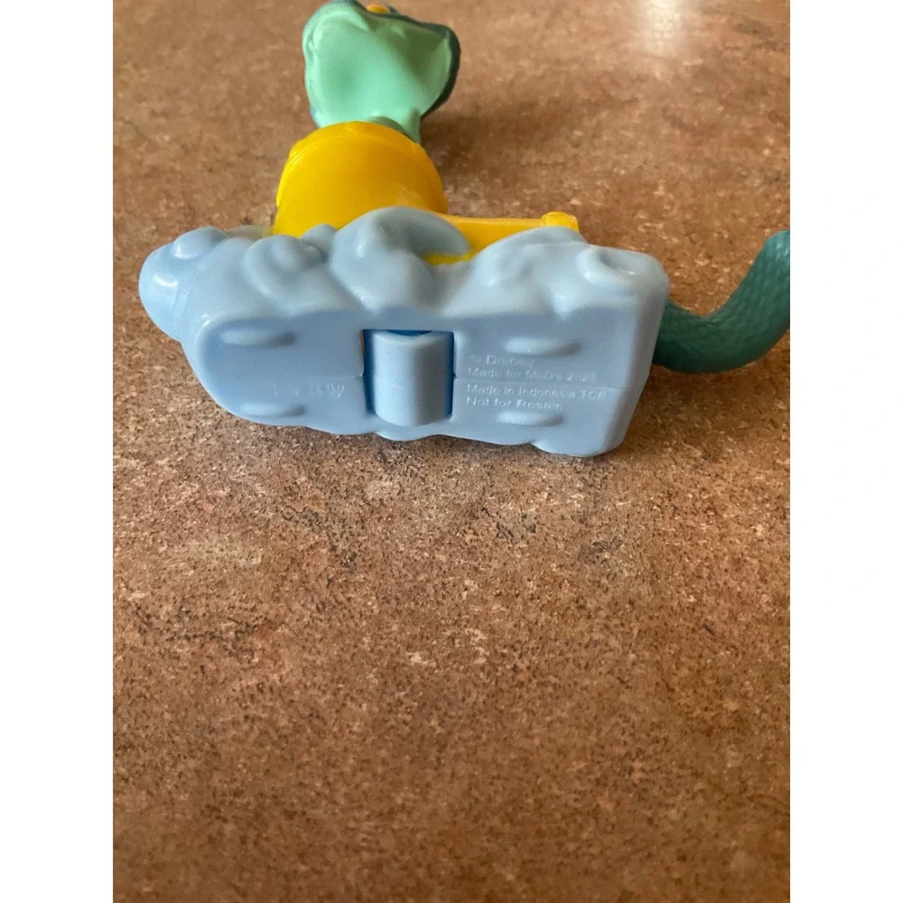 Disney Jungle Book Kaa‎ Snake McDonalds Happy Meal Toy 2024 Blue Yellow Figure